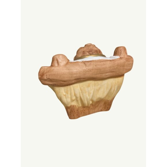 HOMCO Vintage Porcelain Baby Jesus Figurine 5216 Marked Hand-Painted - Picture 7 of 11